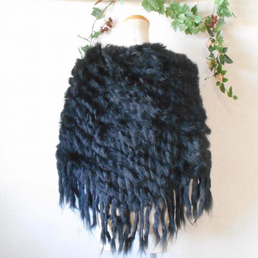 ギャラリービスコンティ ラビットファー コート 黒 ギャラリービスコンティ（GALLERY VISCONTI） ギャラリー ビスコンティ