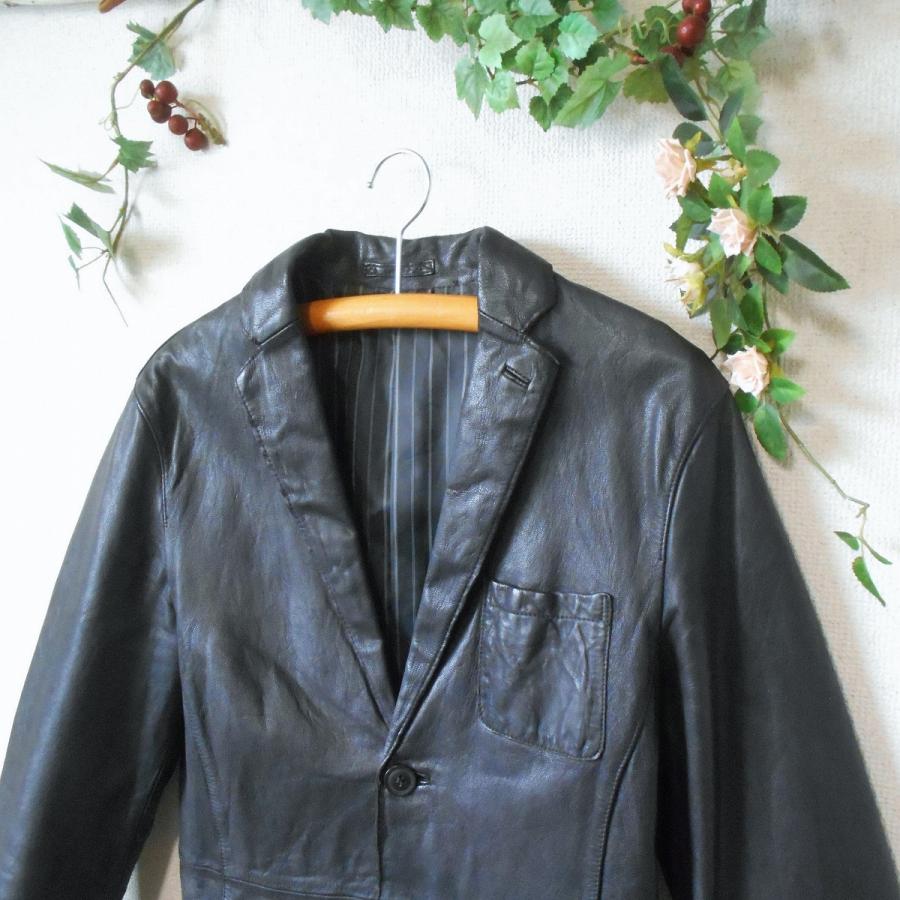 MK MICHEL KLEIN HOMME ミッシェルクラン オム 山羊革 メンズ レザー