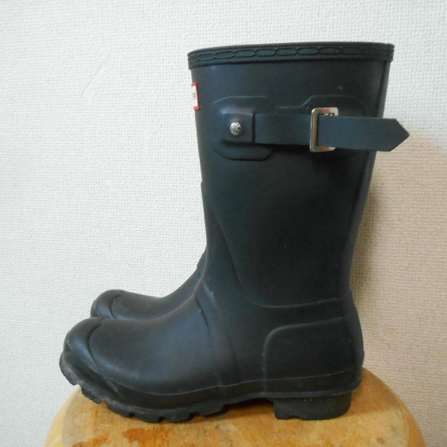 ハンター　HUNTER レインブーツ　US6 Amazon.com: HUNTER(ハンター) Men's Rain Boot, Black, 25.0 cm