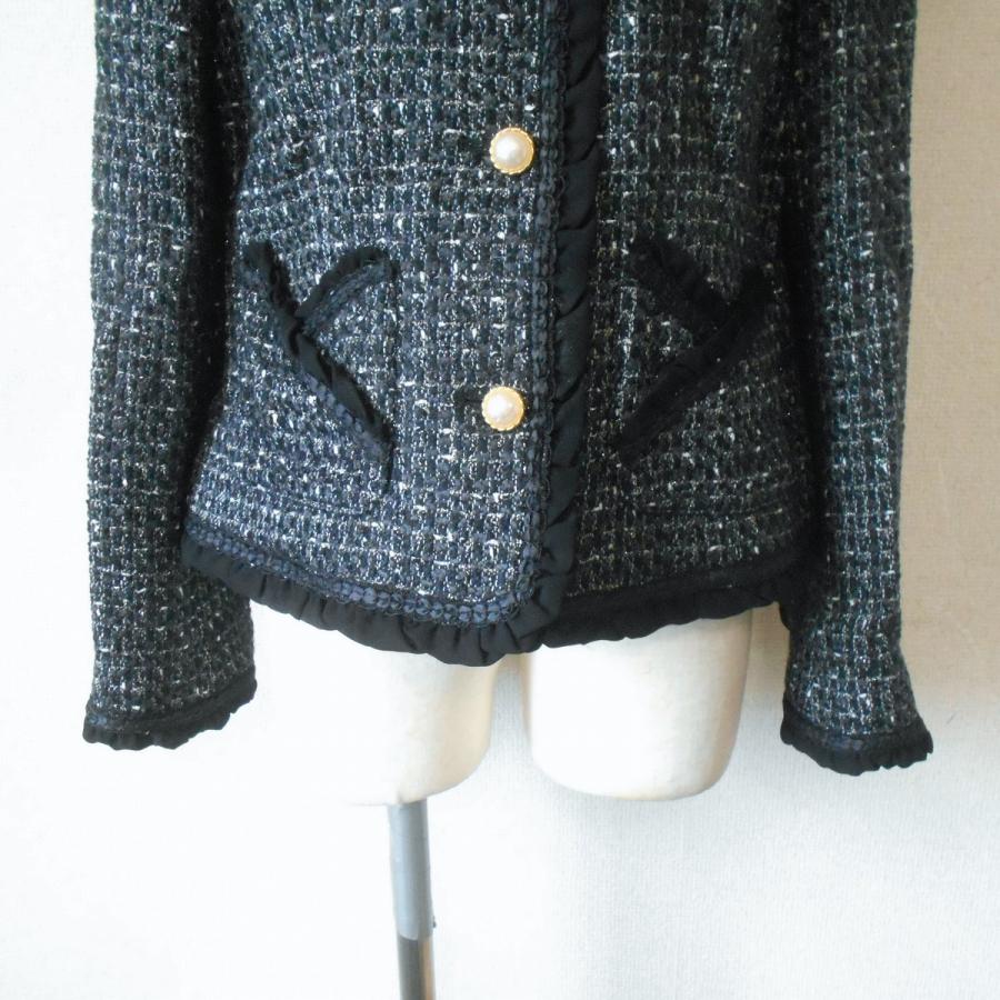 【新品未使用】ピンクハウス ネイビー コットンシフォンブラウス/2021年 新品未使用】ピンクハウス ネイビー コットンシフォンブラウス