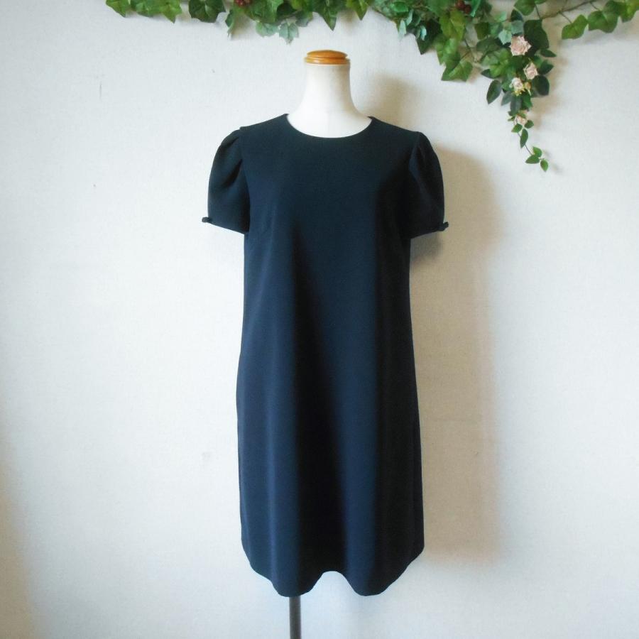 美品 フォクシー ニューヨーク FOXEY NEW YORK お袖 リボン 付