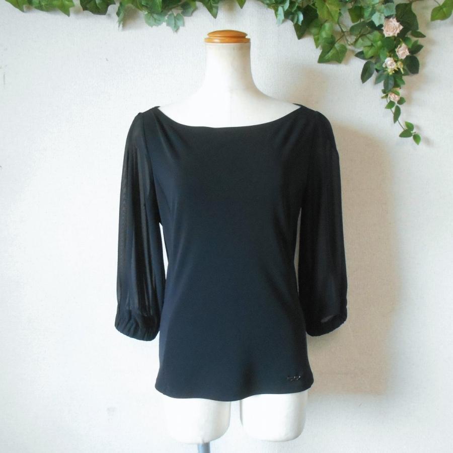 FOXEY NEW YORK 美品 フォクシー ニューヨーク お袖 シフォン FOXEY NEW YORK 美品 フォクシー ニューヨーク お袖 シフォン