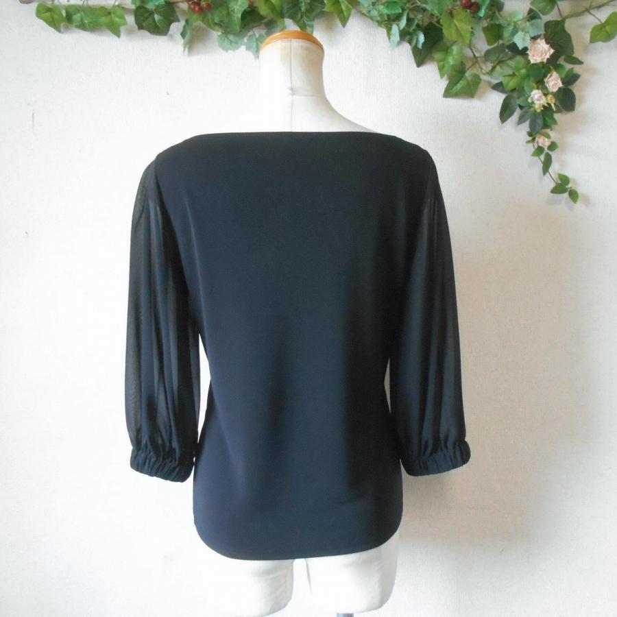 FOXEY NEW YORK 美品 フォクシー ニューヨーク お袖 シフォン FOXEY NEW YORK 美品 フォクシー ニューヨーク お袖 シフォン