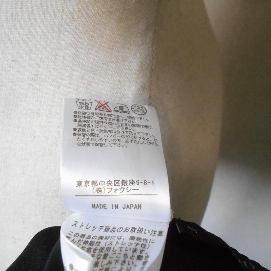 FOXEY NEW YORK 美品 フォクシー ニューヨーク お袖 シフォン FOXEY NEW YORK 美品 フォクシー ニューヨーク お袖 シフォン