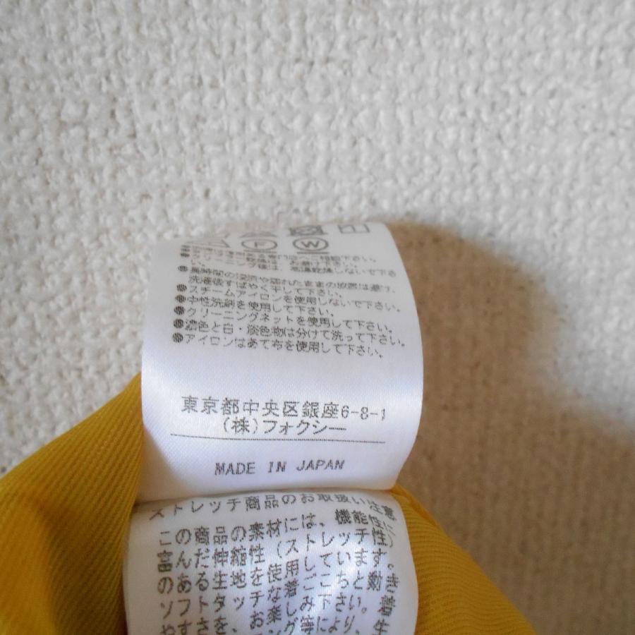 FOXEY NEW YORK 美品 フォクシー ニューヨーク 前後タック入り  