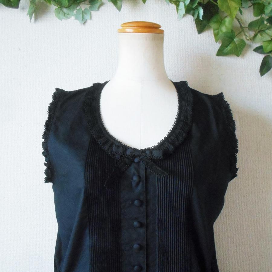 カネコイサオ.ブラウス.黒色未使用