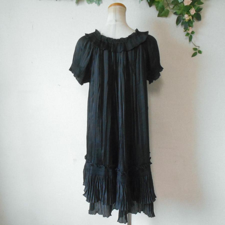 マックスブルー Max Blue 夏 レディース 用 プリーツ 入り ワンピース