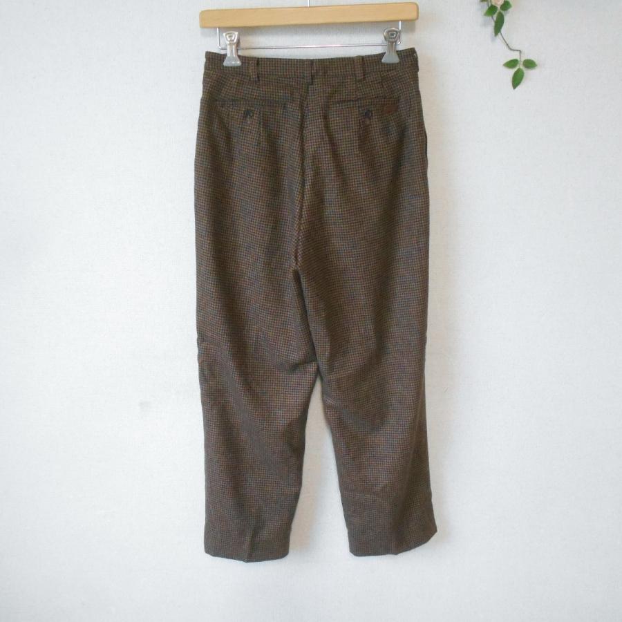 【未使用品】マドモアゼルノンノン　ウール100%ガウチョパンツ チャコールグレー 未使用品】マドモアゼルノンノン ウール100%ガウチョパンツ