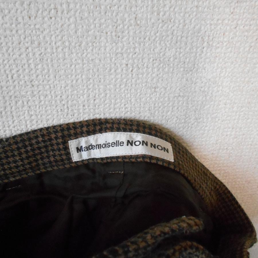Mademoiselle NONNON マドモアゼルノンノン NON 秋 冬 千鳥格子  