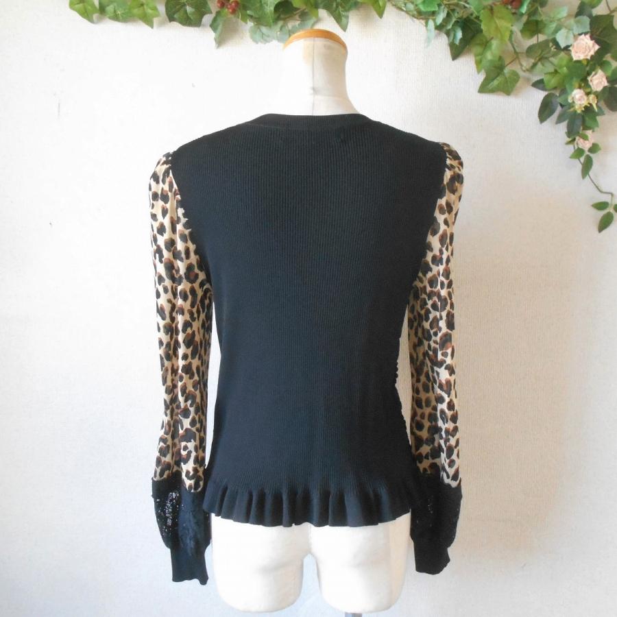 美品 スーパービューティー SUPERBEAUTY 春 夏 秋 セーター ビジュー