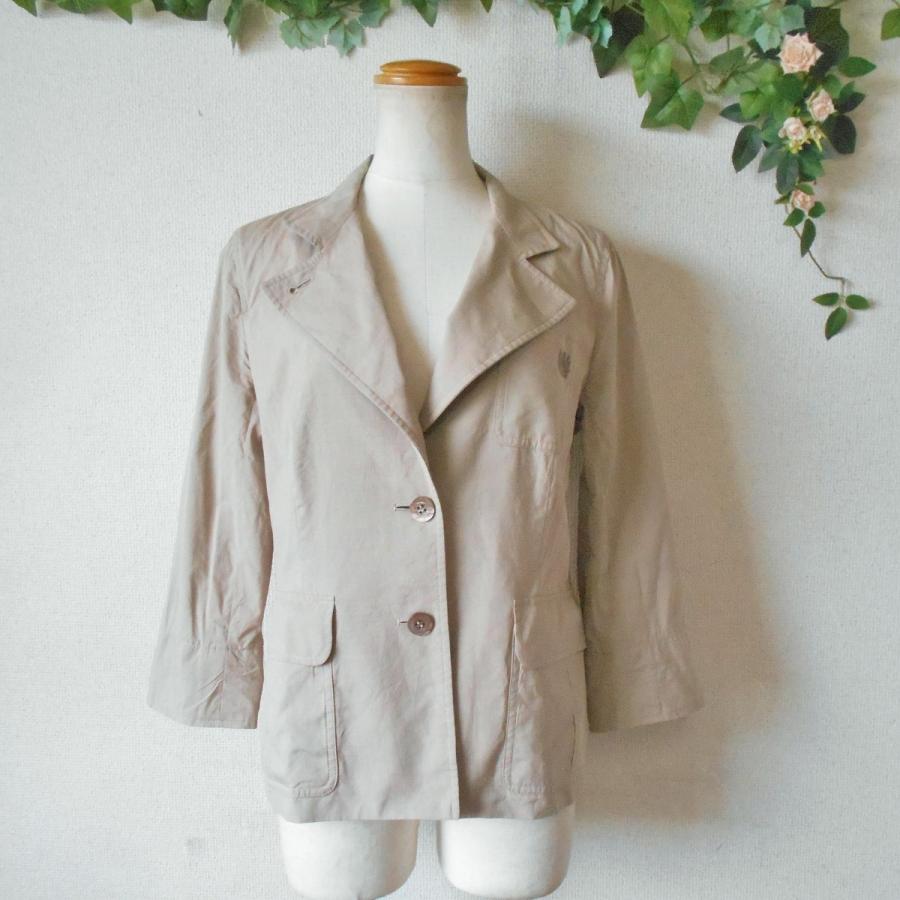 アクアスキュータム Aquascutum ジャケット レディース 7分袖 