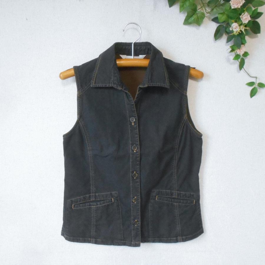 SIMPLE LIFE シンプルライフ ベスト ジレ レディース レナウン 前開き 