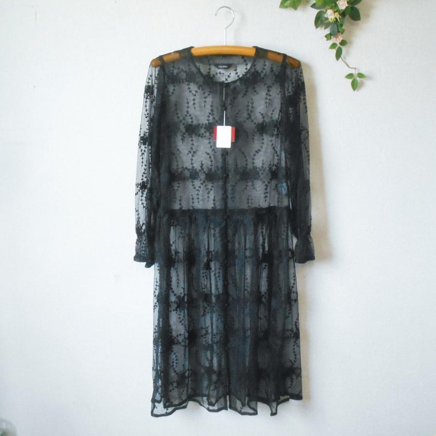 新品 タグ付き 41040円 ピンクハウス PINKHOUSE ワンピース 刺繍 入り 