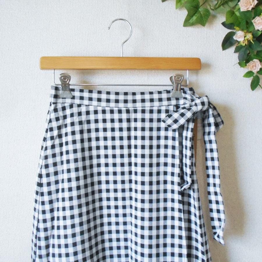 新品タグ付き【ok.soon/オクスン】 モノトーンチェックスカート サイズ2 CATEGORY skirt | ok.soon