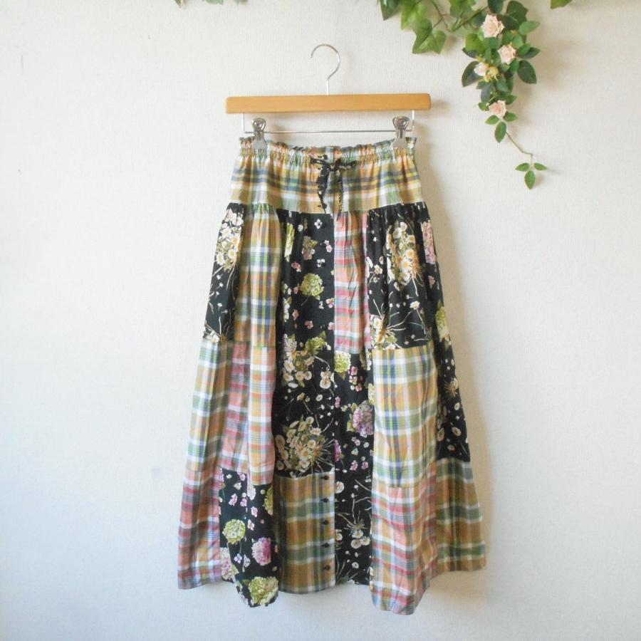 新品 タグ付き 41040円 ピンクハウス PINKHOUSE スカート 白たんぽぽ柄  