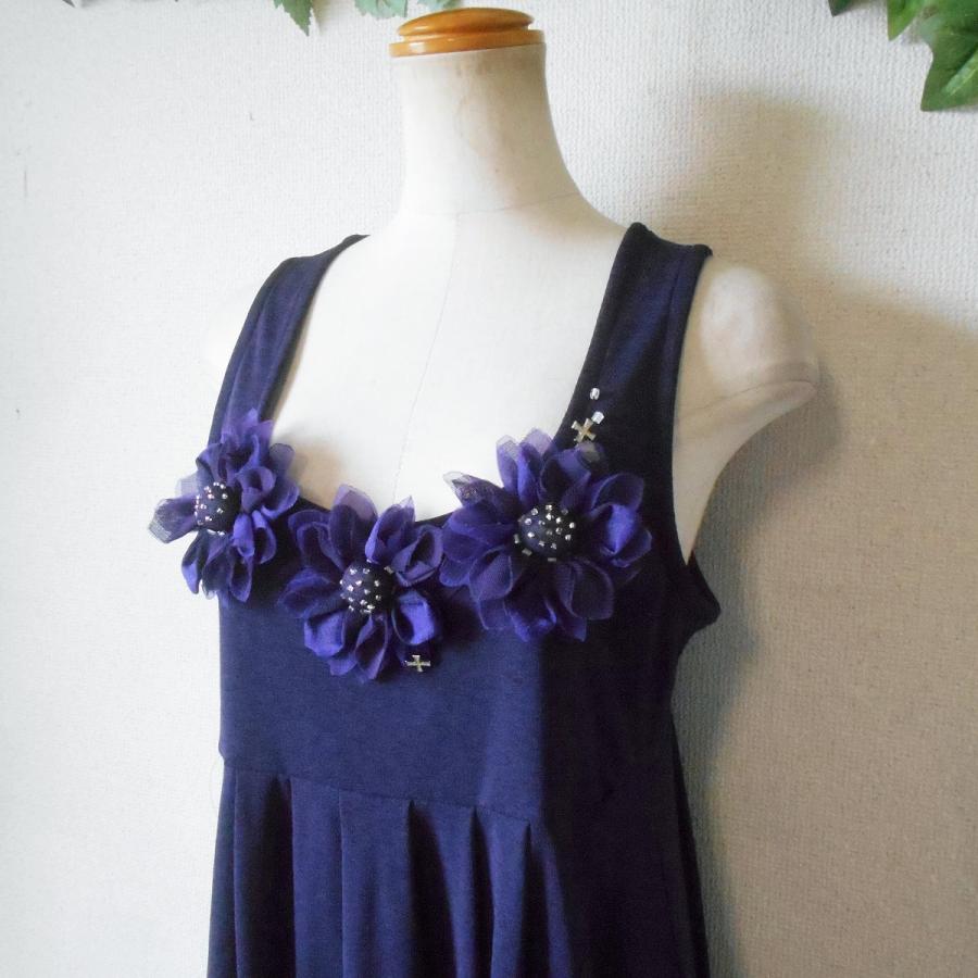 さえらポテチーノ　お花モチーフの素敵なチュニック 株）さえら ポテチーノ POTECHINO チュニック ワンピース 2