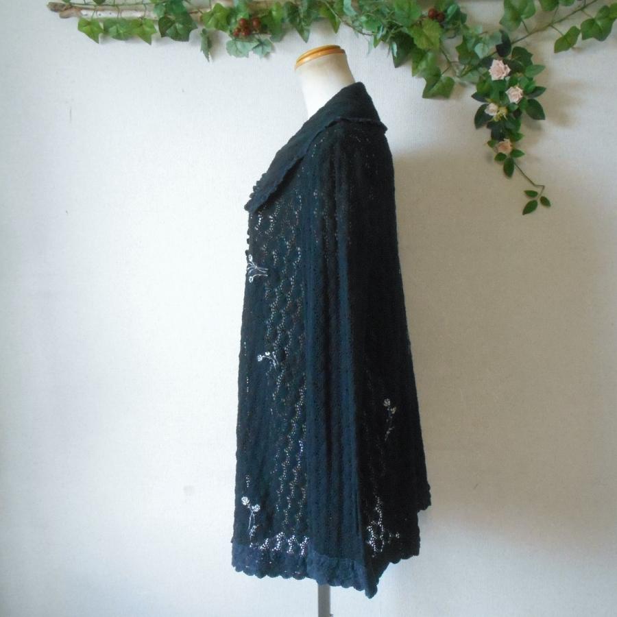 株）さえら アキアカネ Akiakane ジャケット お花 刺繍 レディース 春