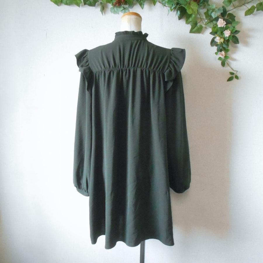 ZARA（ザラ） チュニック ワンピース フリル レディース S 秋 冬