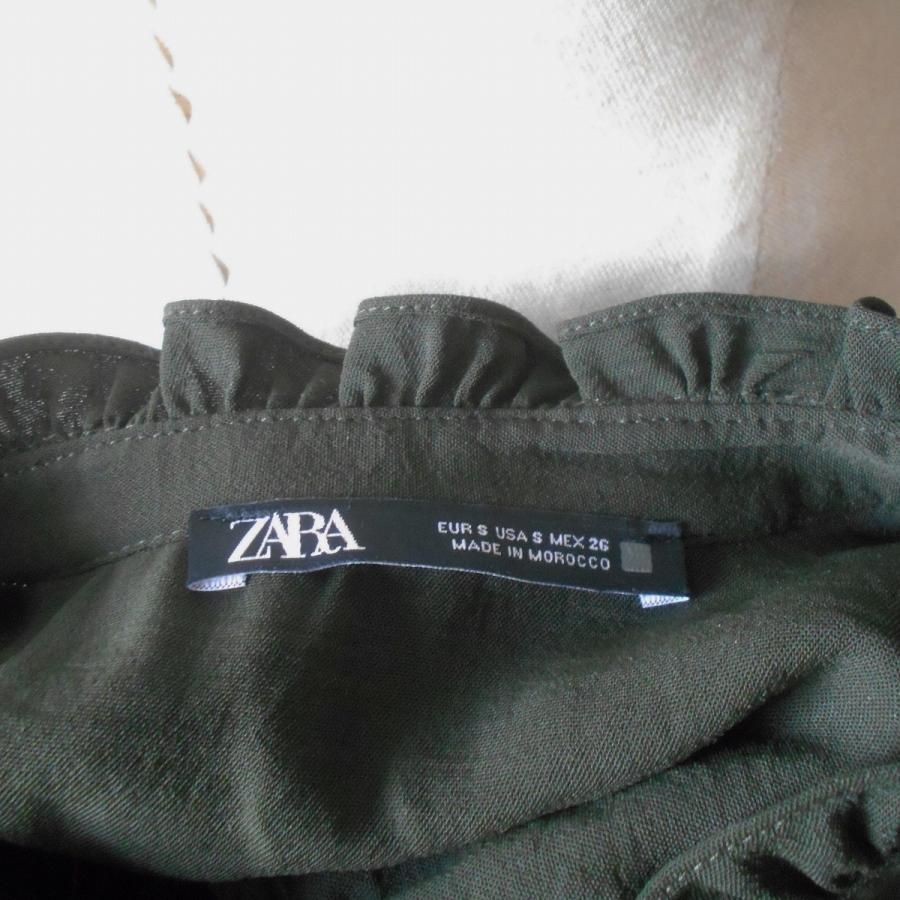 ZARA（ザラ） チュニック ワンピース フリル レディース S 秋 冬