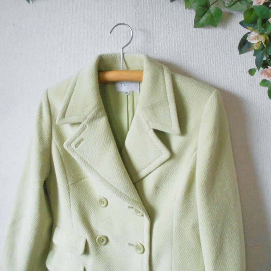 TWO：C（トゥーシー） TWO:C / ピーコート Pコート 40 ルック