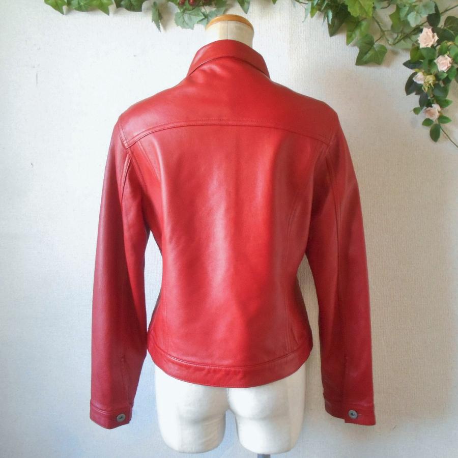 PINK HOUSE ピンクハウス PINKHOUSE レザー ジャケット ブルゾン PINK HOUSE ピンクハウス PINKHOUSE レザー ジャケット ブルゾン