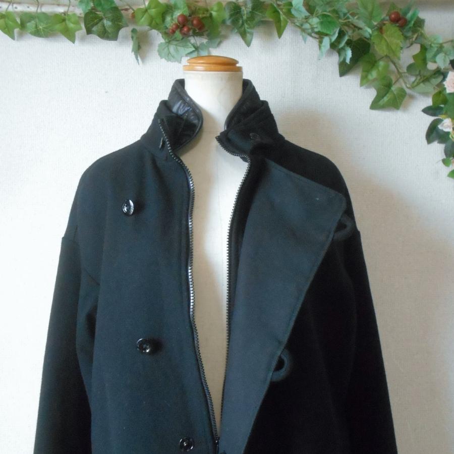 新品✨G-STAR RAW ウール ロングコート ユニセックス ジースターロウ G-STAR RAW ジースターロウ ロング コート レディース XS 黒