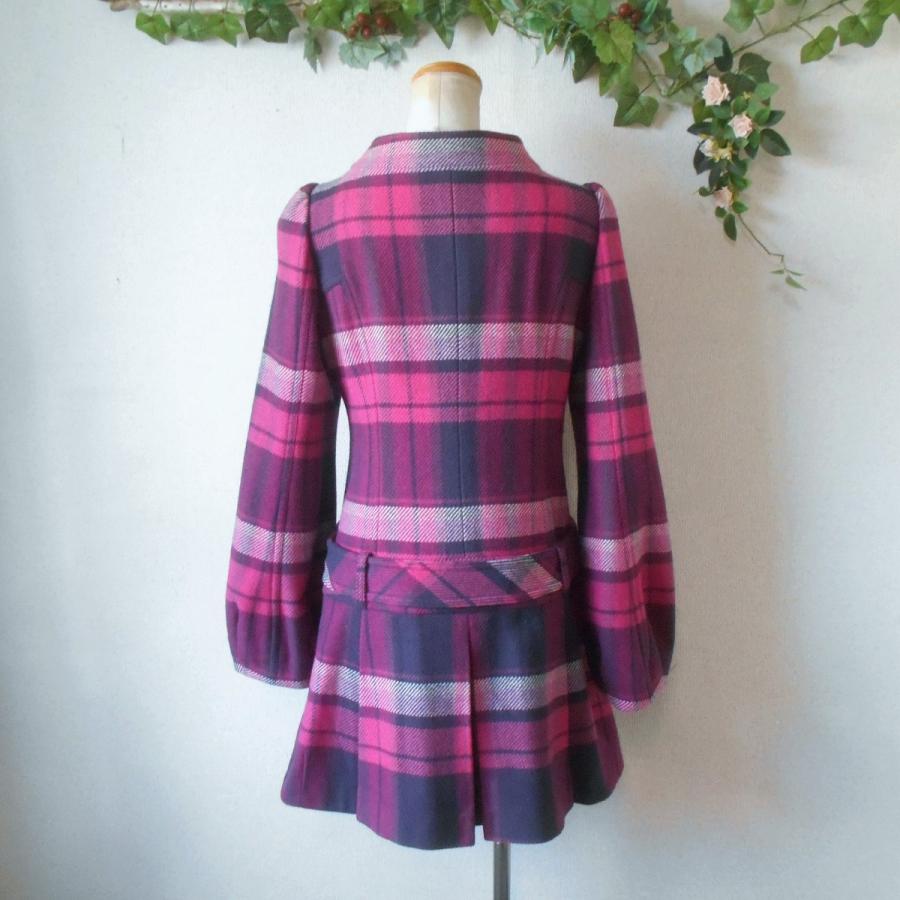 希少　Burberry London ブルーレーベル　バーバリー　レザーコート BURBERRY BLUE LABEL（バーバリーブルーレーベル） 美品 バーバリー