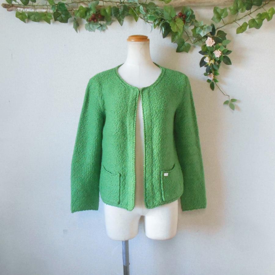 FOXEY NEW YORK カーディガンジャケット　３８サイズ Foxey 38サイズニットジャケットカーディガン