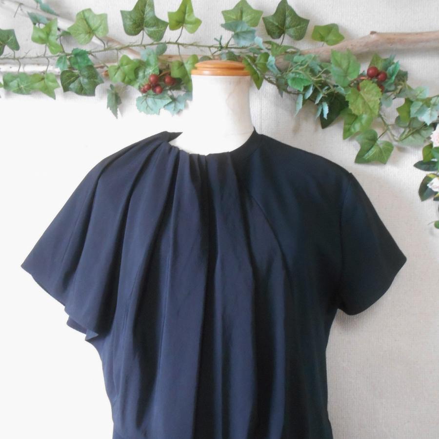 AKIRANAKA アキラナカ ワンピース フリル 付き レディース 2 黒  