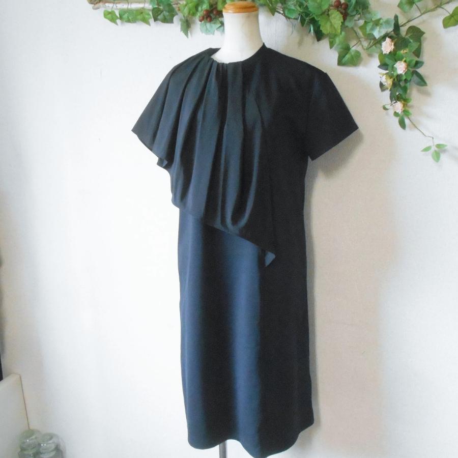 AKIRANAKA アキラナカ ワンピース フリル 付き レディース 2 黒  