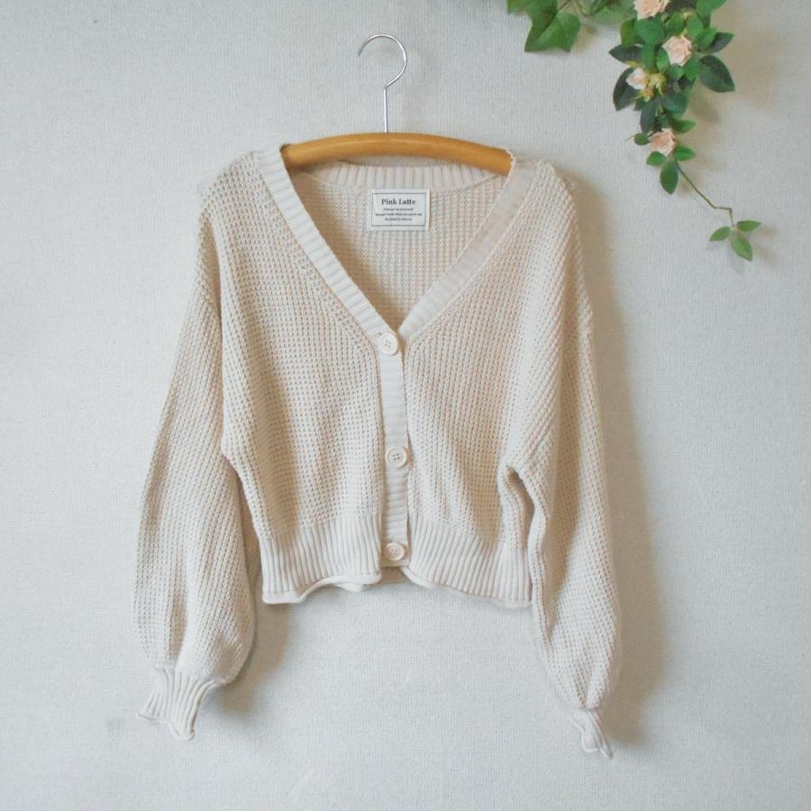 カーディガン　ピンク ピンククロップドボレロカーディガン | ファッション通販サイト NUGU