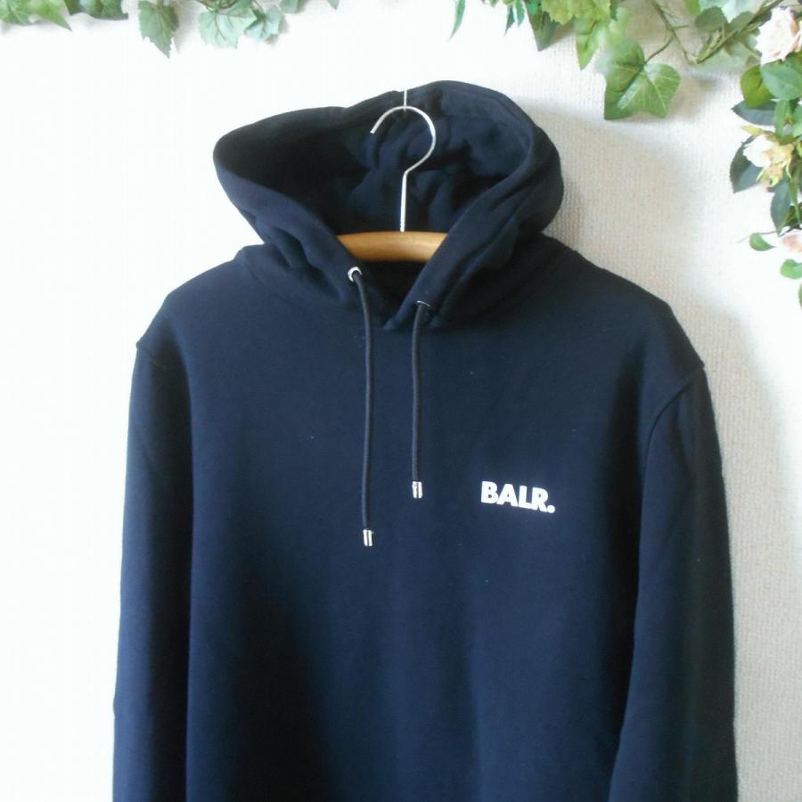 ボーラー BALR. プルオーバー パーカー 黒 L 裏起毛 秋 冬｜mamapocket4976｜03