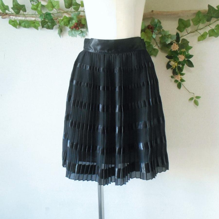 VALENTINO ヴァレンティノ プリーツ ナイロン フレア スカート