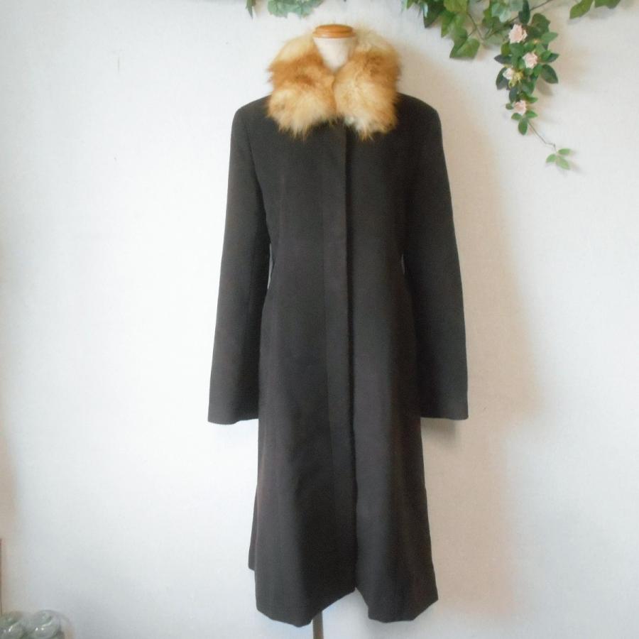 メルローズ MELROSE ロング コート カシミヤ 60％入り レディース 用 