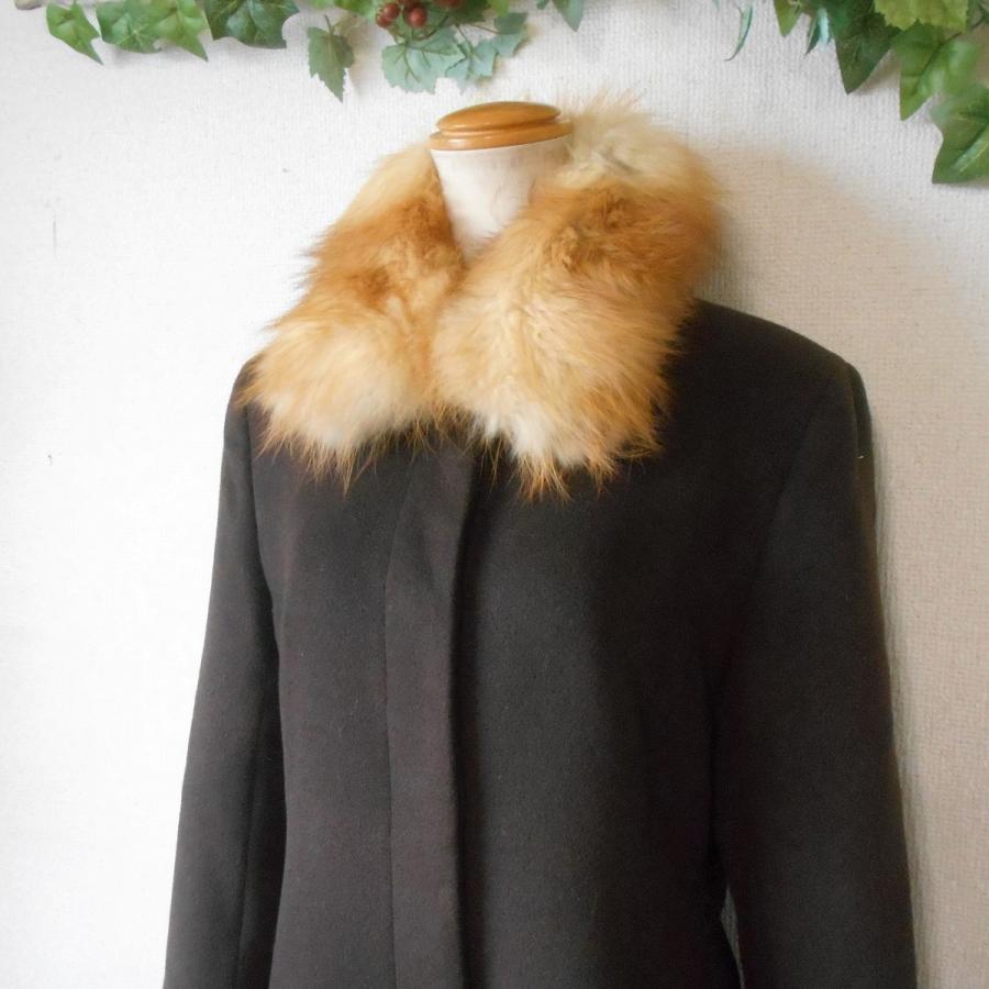 メルローズ MELROSE ロング コート カシミヤ 60％入り レディース 用 