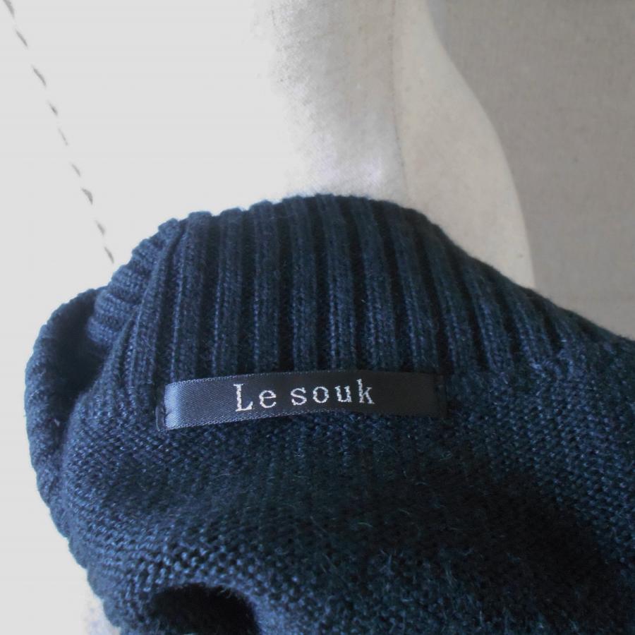 ルスーク Le souk セーター ニット レディース 38 黒｜mamapocket4976｜07