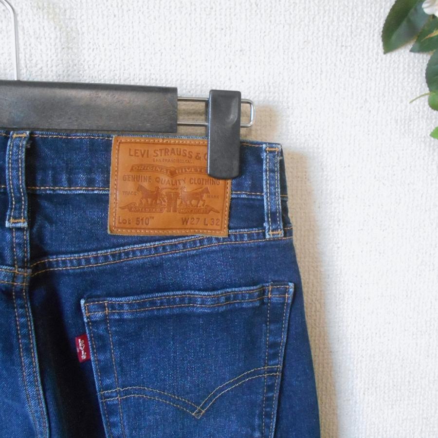 LEVI‘S リーバイス ボトムス W27 L32 ブルー メンズ Levi's（リーバイス） W27 Levis 510 ジーンズ ストレッチ デニム