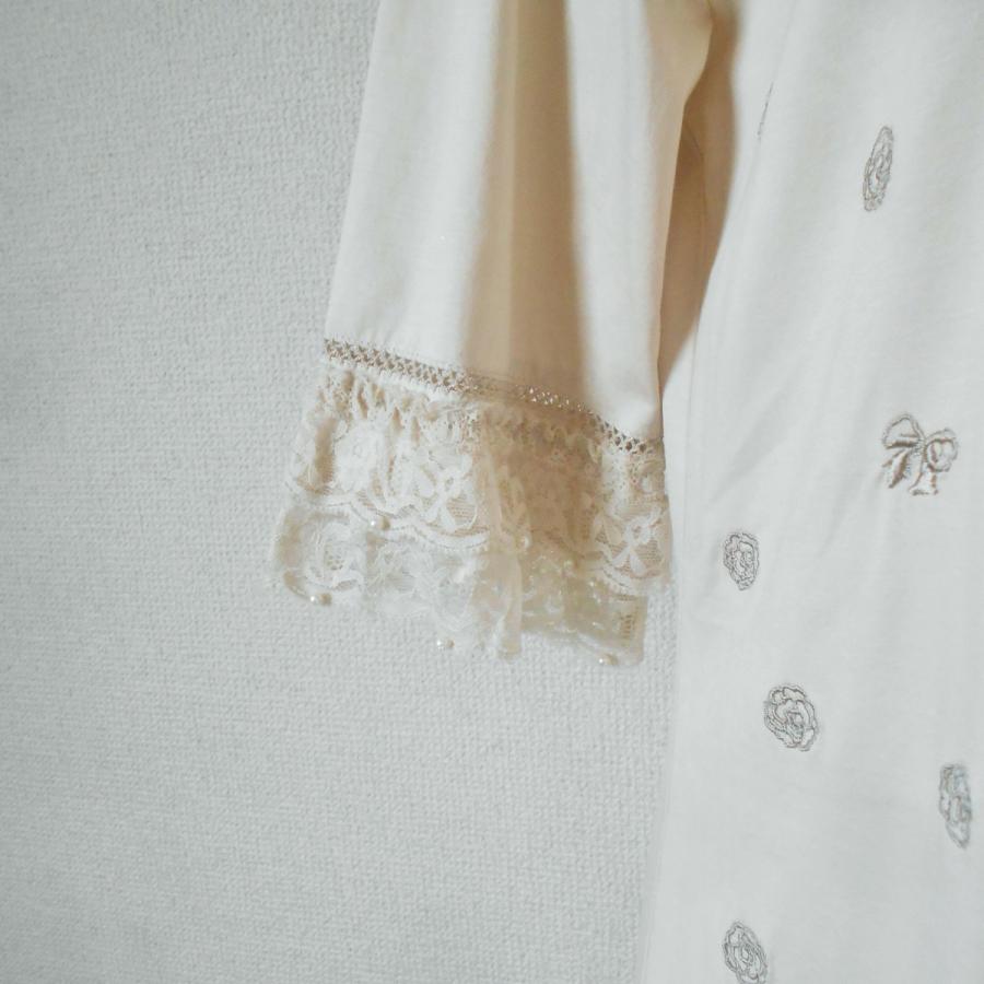 INGEBORG インゲボルグ チュニック ワンピース 9 お花 モチーフ