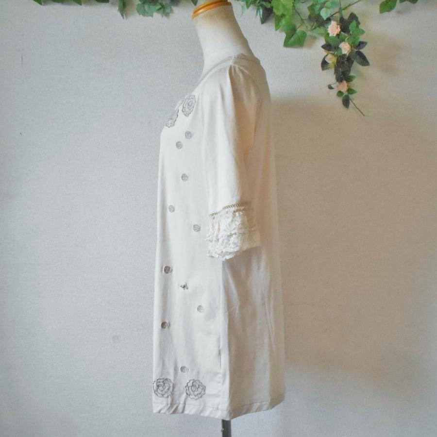 INGEBORG インゲボルグ チュニック ワンピース 9 お花 モチーフ