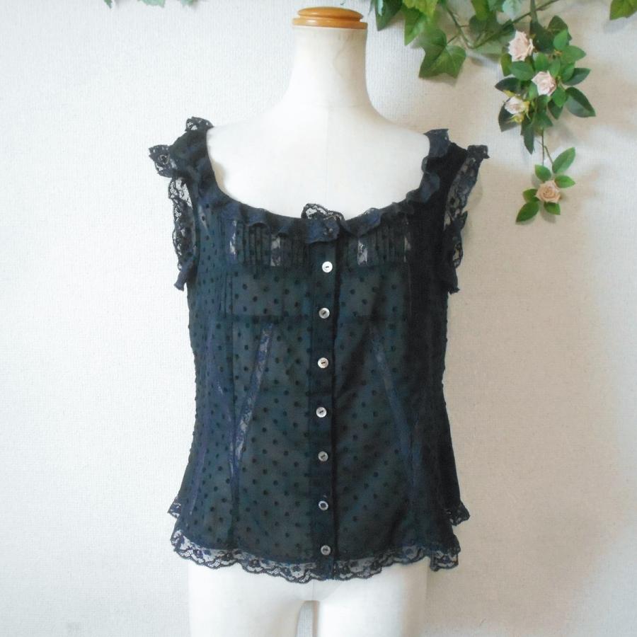 さえらヒスクローネおしゃれなレース付ハイネック長袖トップス サイズ2 黒M～LL さえらヒスクローネおしゃれなレース付ハイネック長袖トップス サイズ2