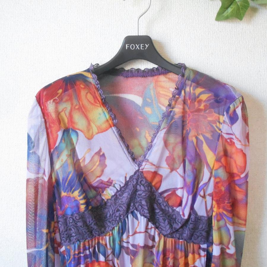 伊太利屋マルチカラー ストライプ チュニック サイズ13