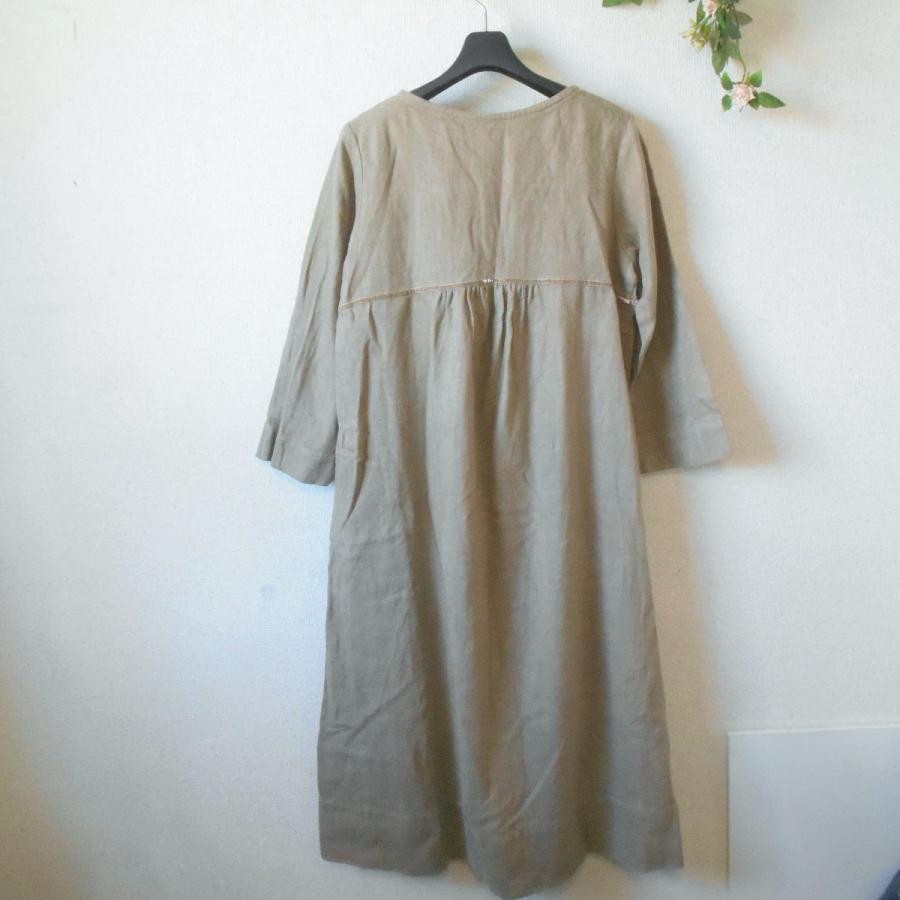 Hug o war ハグオーワー HUG O WaR ワンピース 春 秋 麻 リネン Hug o war ハグオーワー HUG O WaR ワンピース 春 秋 麻 リネン