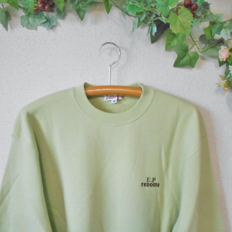 U.P renoma 新品 タグ付き レノマ 前後 ロゴ 刺繍 入り メンズ 用