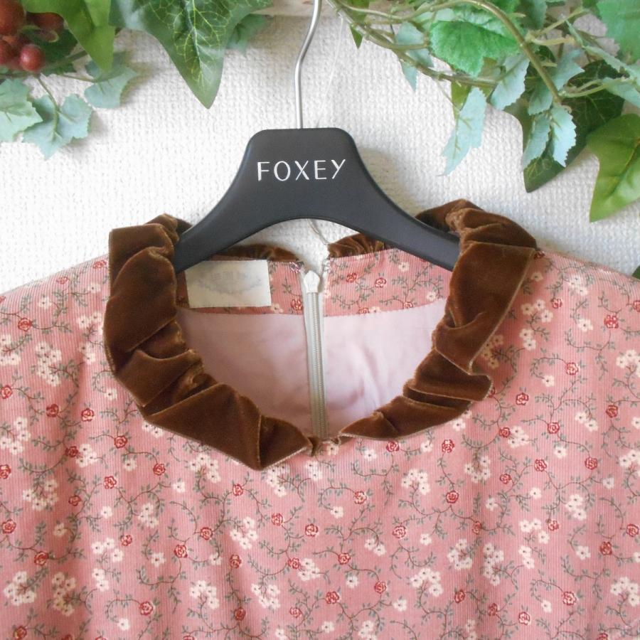 田園詩風ロングワンピース 田園詩 ＊ バラのロングワンピース