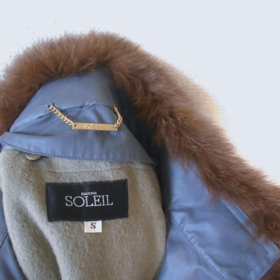 soleil ソレイユ SOLEIL 三陽商会 コート レディース 7 ブルー