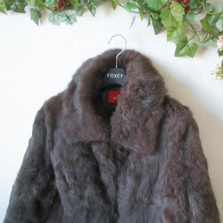 PINK HOUSE（ピンクハウス） 毛皮 ジャケット コート L ラビット