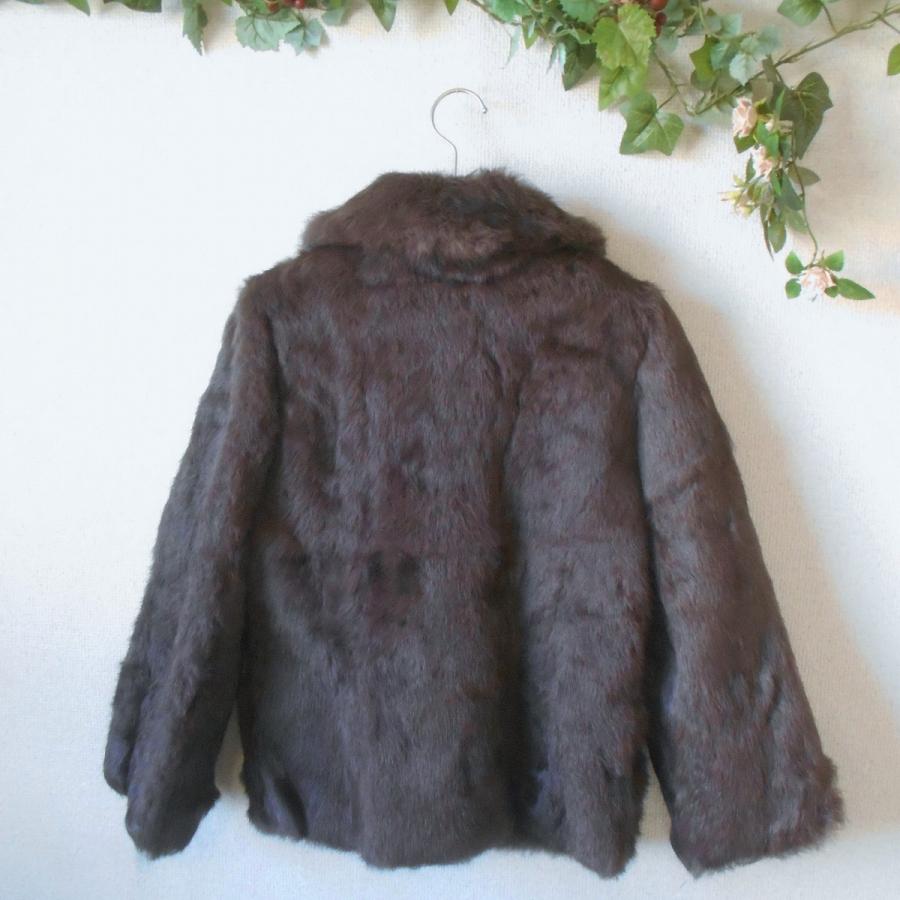 PINK HOUSE（ピンクハウス） 毛皮 ジャケット コート L ラビット