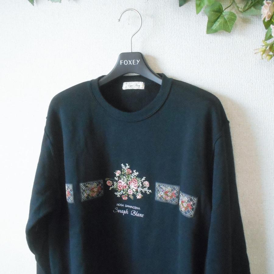 セラフブラン Seraph Blanc トレーナー レディース スウェット 刺繍  