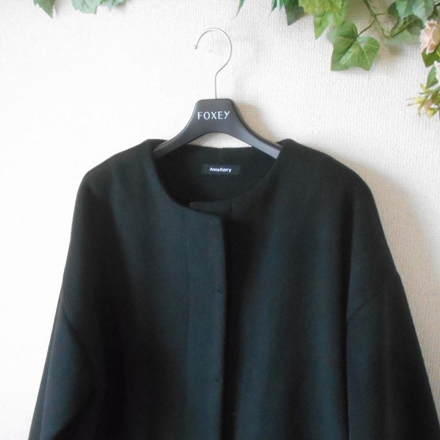 Anna Kerry（アンナケリー） コート ノーカラー レディース 38 黒
