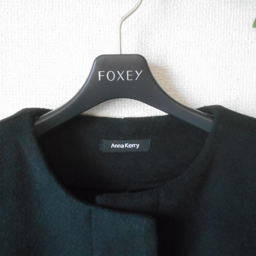 Anna Kerry（アンナケリー） コート ノーカラー レディース 38 黒